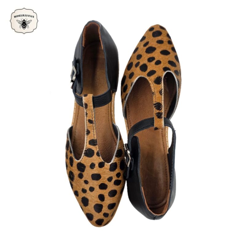 Tan Cheetah & Black – Fleece
