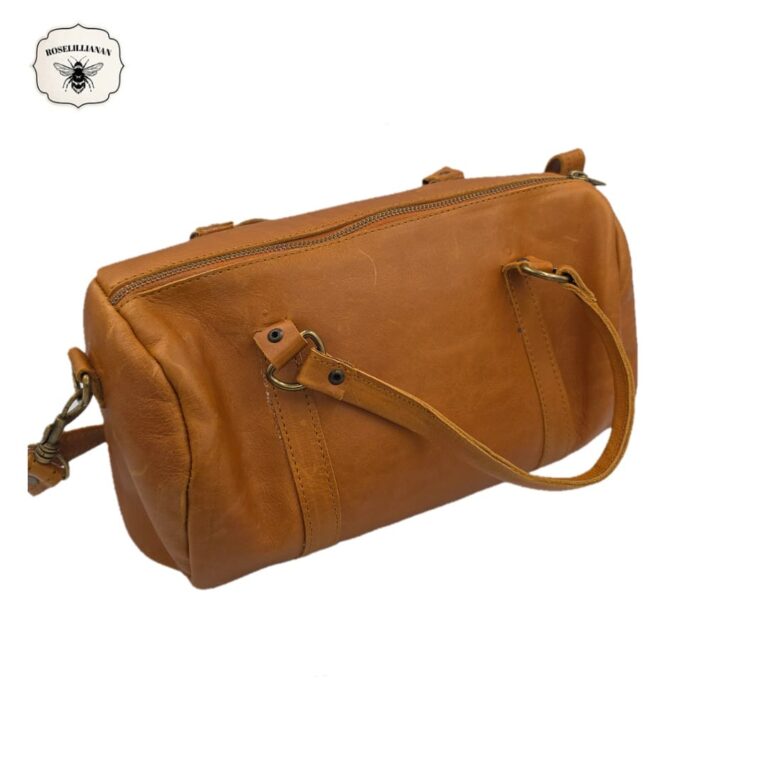 Skincare / Makeup Barrel Bag Toffee