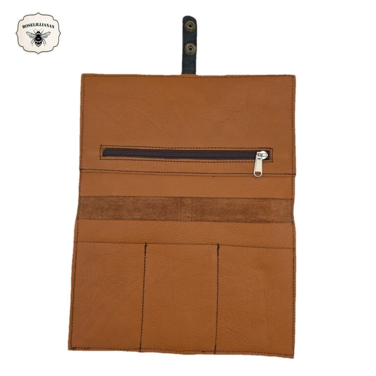 Roselillianan (Girl) Genuine Leather Diaper Wallet