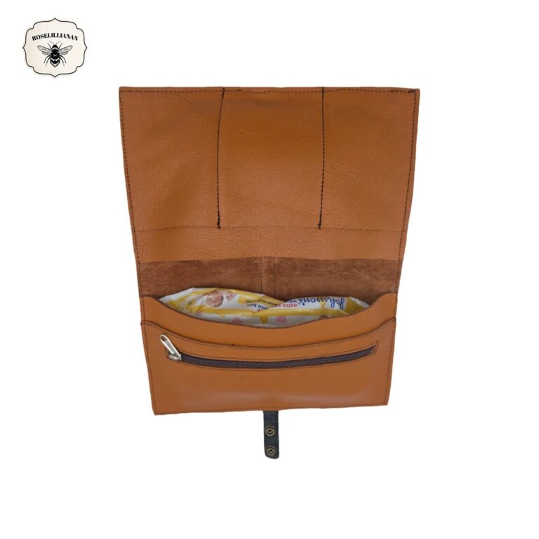 Roselillianan (Girl) Genuine Leather Diaper Wallet