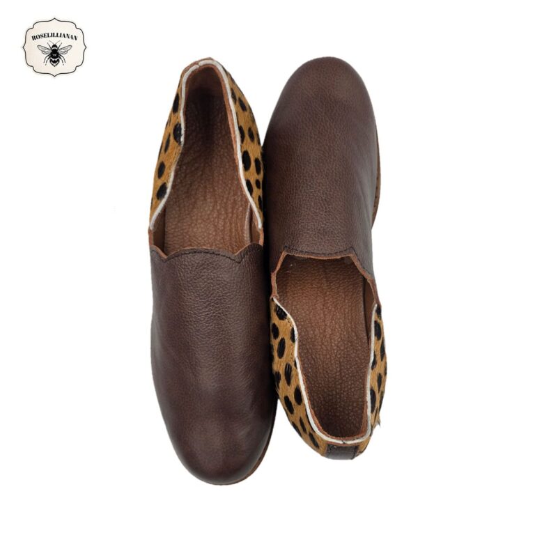 Chocolate Brown & Tan Cheetah
