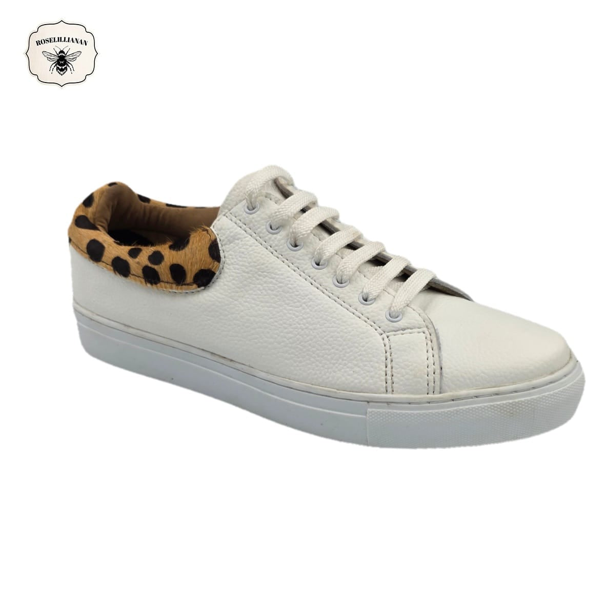 Hazel White & Tan Cheetah