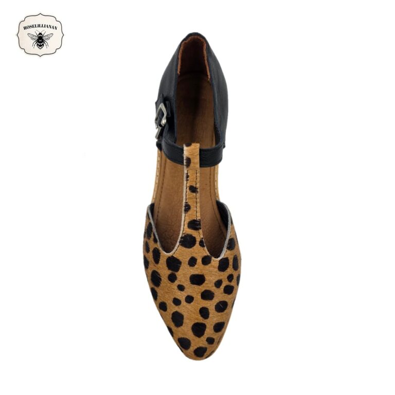 Tan Cheetah & Black – Fleece