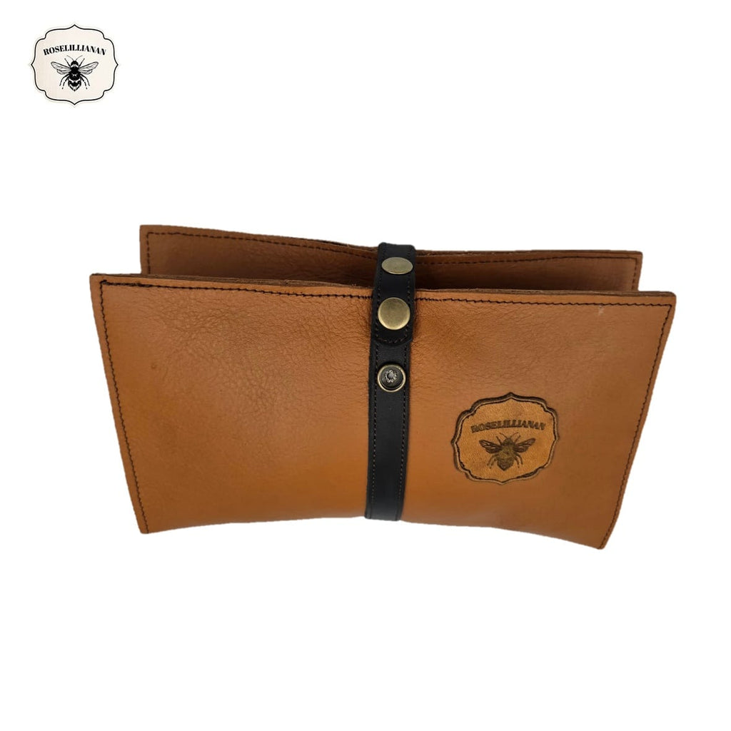 Roselillianan (Girl) Genuine Leather Diaper Wallet