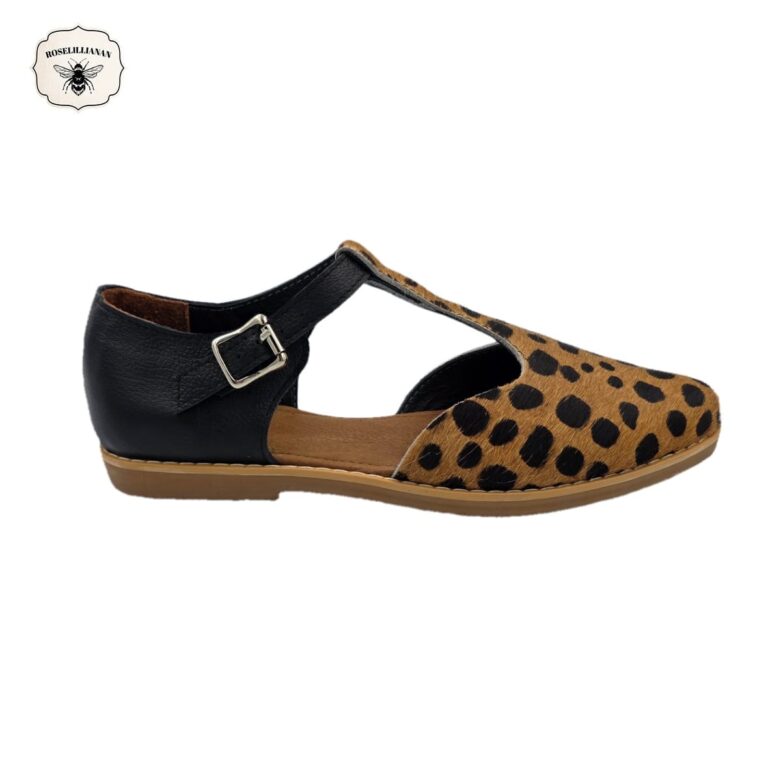 Tan Cheetah & Black – Fleece