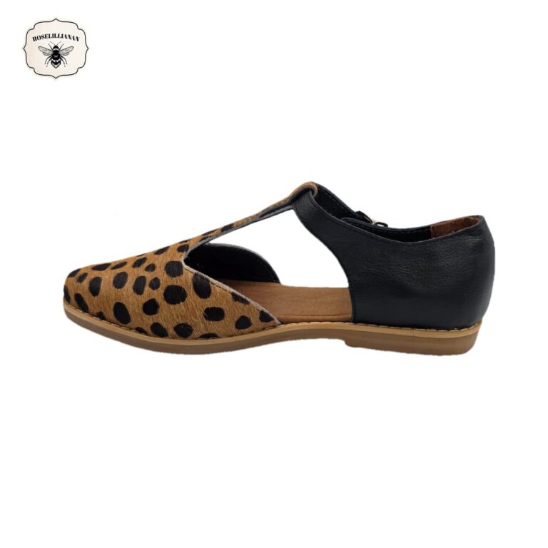 Tan Cheetah & Black – Fleece