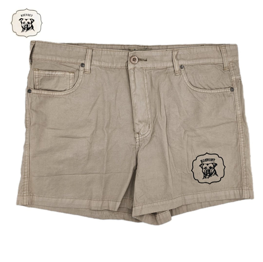 Jag, kamp en dam kortbroek khaki/beige