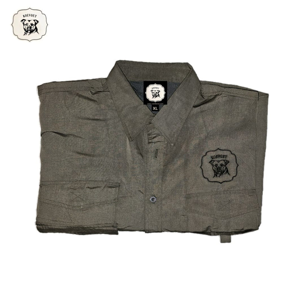 Lekker lap knopies hemp olyf groen