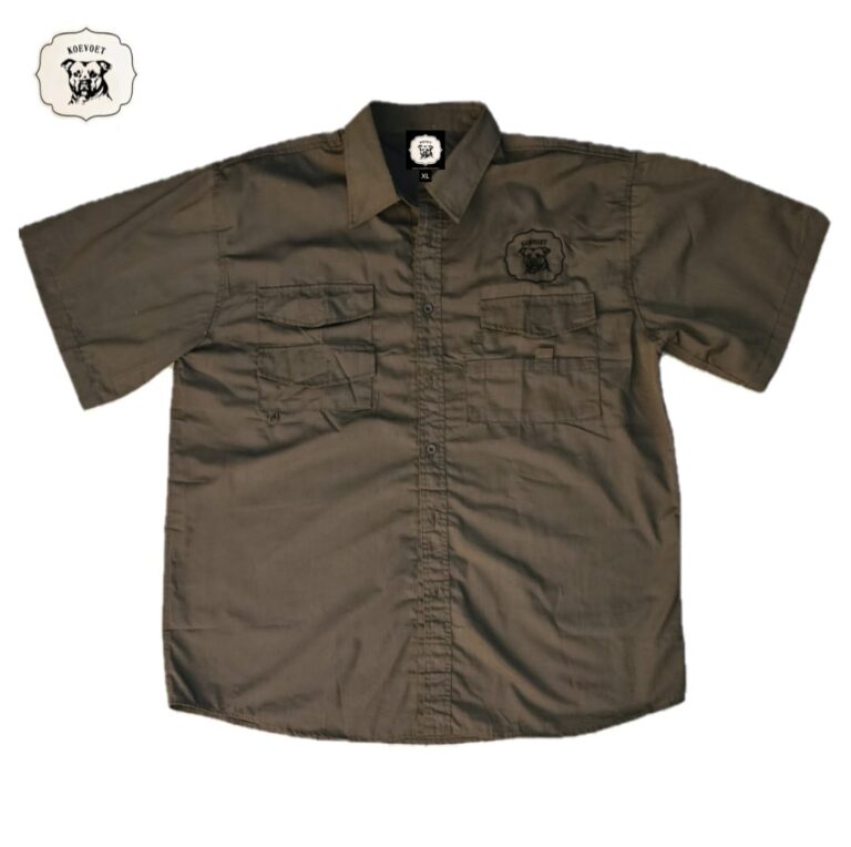 Lekker lap knopies hemp olyf groen