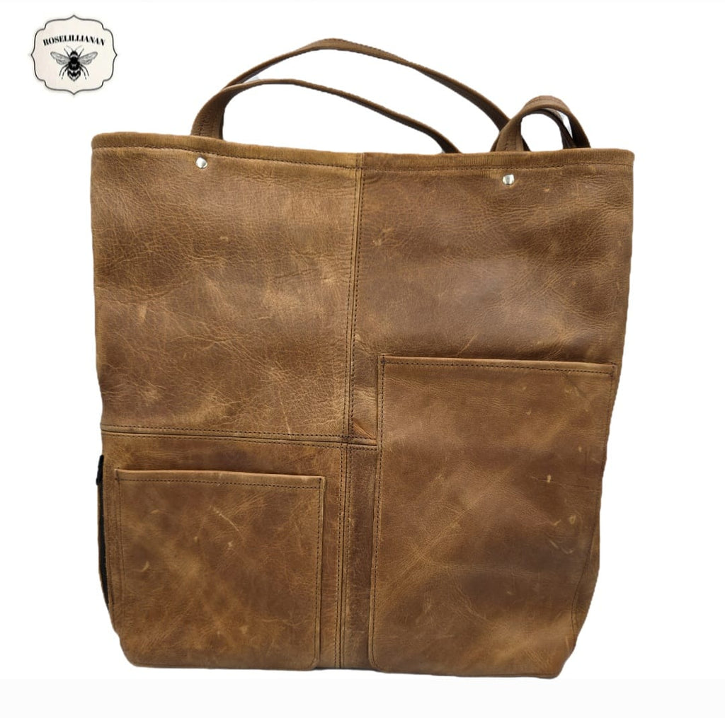 Genuine Leather Doeksak