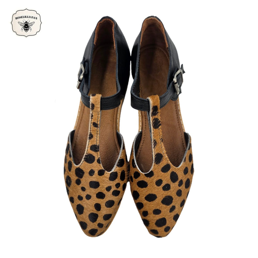Tan Cheetah & Black – Fleece