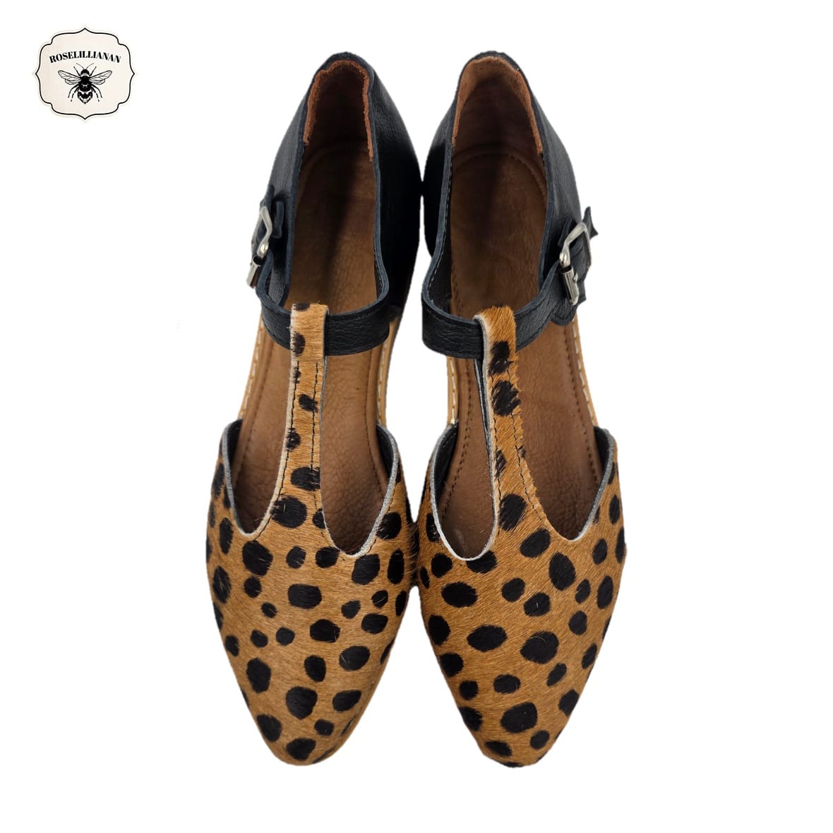 Tan Cheetah & Black – Fleece