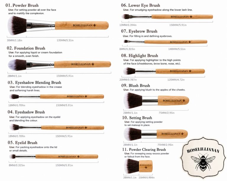 Makeup Brush Set