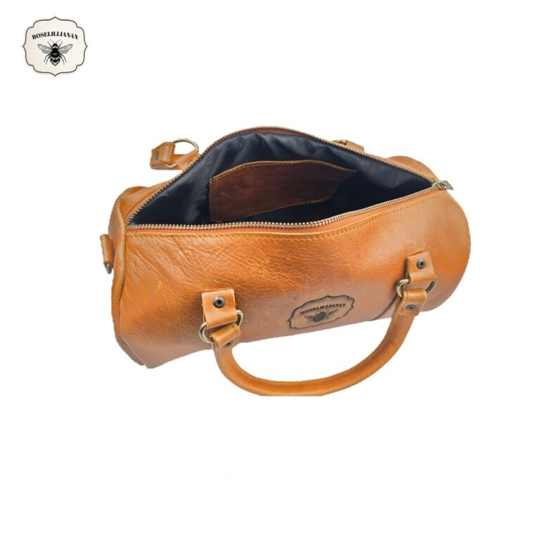 Skincare / Makeup Barrel Bag Toffee