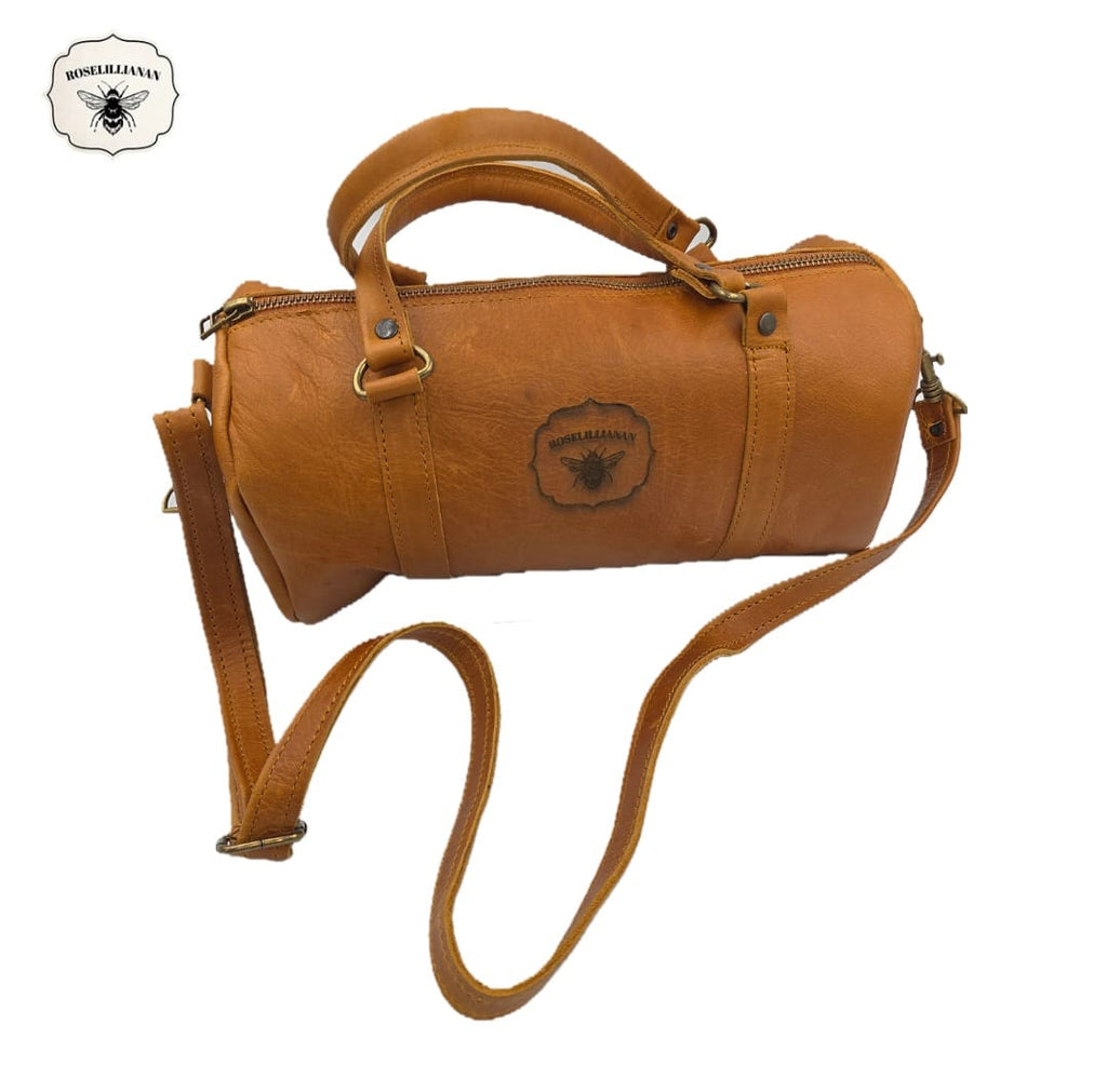 Skincare / Makeup Barrel Bag Toffee