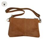 Fleurbelle Tan Cheetah & Toffee Skincare/Makeup Bag With Sling